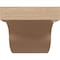 Ekena Millwork 11"W x 22"D x 11"H Wide Del Monte Rough Cedar Woodgrain TimberThane Corbel, Primed Tan CORUR11X22X11DELRCPR - alternate 5